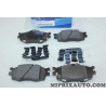 Lot 4 plaquettes de frein Hyundai Kia original OEM 581011JA10 58101-1JA10