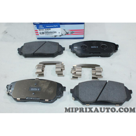 Jeu 4 plaquettes de frein Hyundai Kia original OEM 581013JA50 58101-3JA50 
