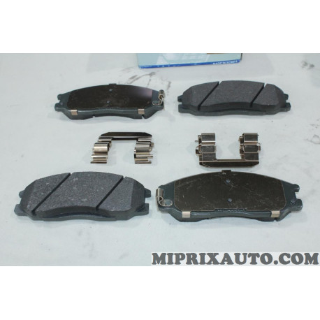Jeu 4 plaquettes de frein Hyundai Kia original OEM 581013AA20 58101-3AA20 