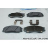 Jeu 4 plaquettes de frein Hyundai Kia original OEM 581013AA20 58101-3AA20