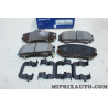 Jeu 4 plaquettes de frein Hyundai Kia original OEM 581011FA50 58101-1FA50