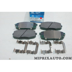 Lot 4 plaquettes de frein Hyundai Kia original OEM 581011HA20 58101-1HA20 