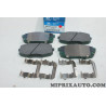 Lot 4 plaquettes de frein Hyundai Kia original OEM 581011HA20 58101-1HA20
