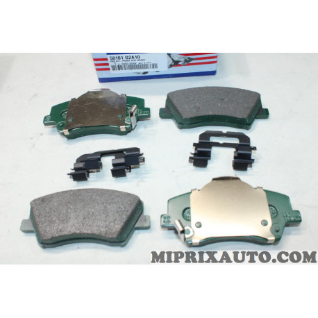 Jeu 4 plaquettes de frein Hyundai Kia original OEM 58101G2A10 58101-G2A10 