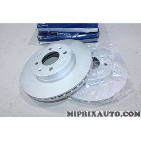 Jeu 2 disques de frein 256mm diametre Hyundai Kia original OEM 517121G000 51712-1G000 