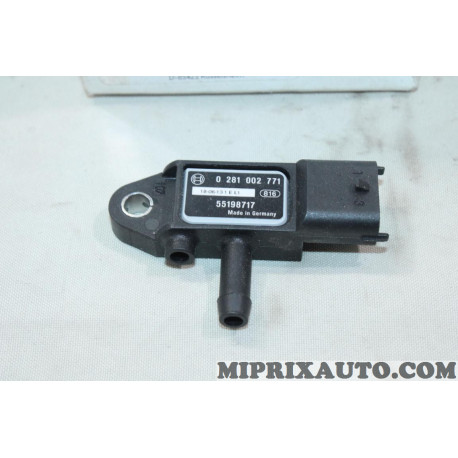 Capteur pression gaz echappement Opel Chevrolet original OEM 93187247 0281002771 