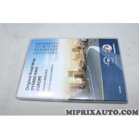 Carte GPS navigateur DVD800 NAVI europe 2012 / 2013 Opel Chevrolet original OEM 95511164 1780870 pour opel MY 2009 2010 