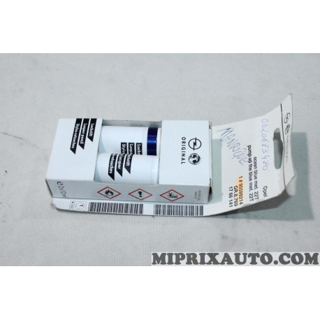Stylo de retouche peinture DLU 02/2025 sans reclamation bleu ocean met Opel Chevrolet original OEM 95599214 1766141 