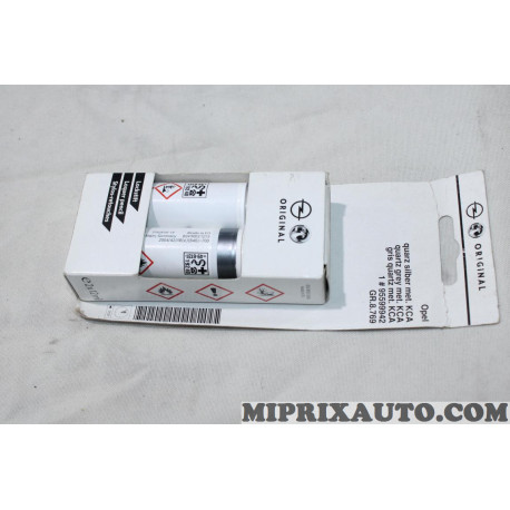 Stylo de retouche peinture DLU 07/2027 gris quartz met Opel Chevrolet original OEM 95599942 