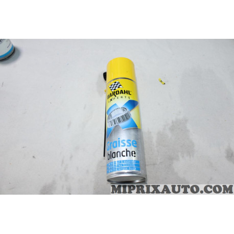 Spray aerosol 250ml graisse blanche 07/2024 sans reclamation Bardahl Opel Chevrolet original OEM 44712 