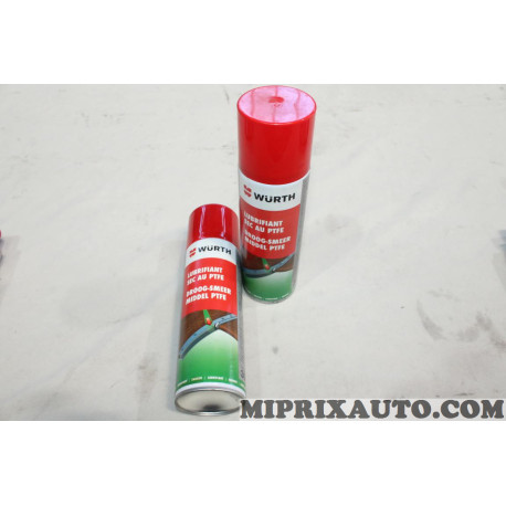 1 Spray aerosol 300ml lubrifiant sec au PTFE (DLU sans réclamation 2024) Wurth Opel Chevrolet original OEM 0893550 