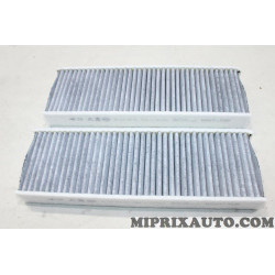 Jeu 2 filtres habitacle interieur Opel Chevrolet original OEM 9821501880 