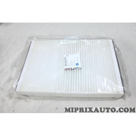 Filtre habitacle interieur Opel Chevrolet original OEM 13175553 
