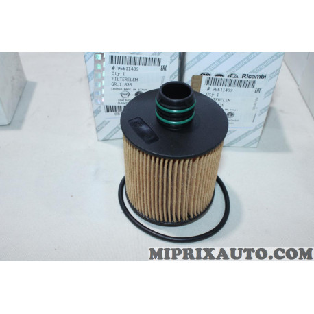 Filtre à huile moteur Opel Chevrolet original OEM 95511489 