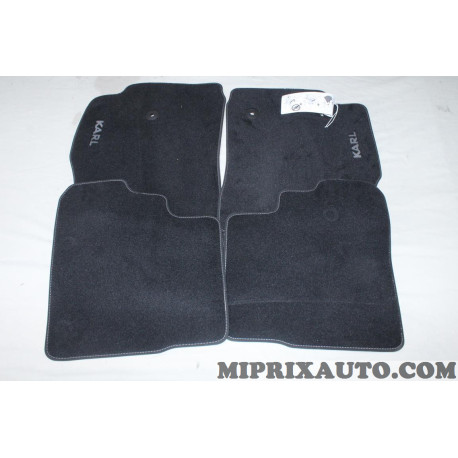 Jeu 4 tapis de sol sur mesure avant + arriere Opel Chevrolet original OEM 39090611 pour opel karl 