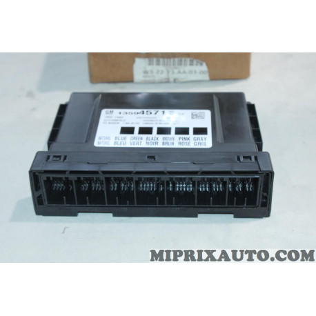 Centrale module body control Opel Chevrolet original OEM 13594571 F00HJ01242 pour opel astra K mokka 