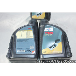 1 Bidon 1L 1 litre huile boite de vitesses automatique Titan ATF 6400 Fuchs Opel Chevrolet original OEM 500541324 
