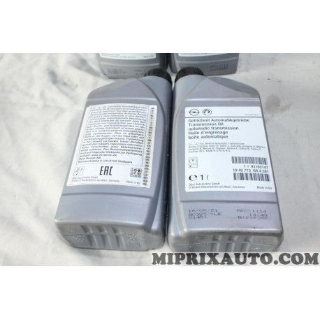 1 Bidon 1L 1 litre huile boite de vitesses automatique Opel Chevrolet original OEM 93165147 1940773 