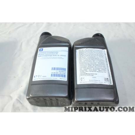 1 Bidon 1L 1 litre huile boite de vitesses Opel Chevrolet original OEM 95599373 1940008 