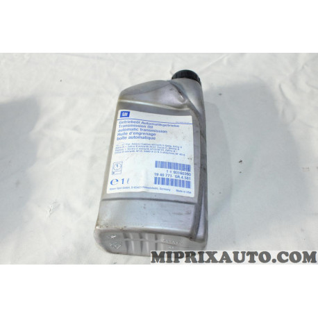 Bidon 1L 1 litre huile boite de vitesses automatique Opel Chevrolet original OEM 93160393 1940771 