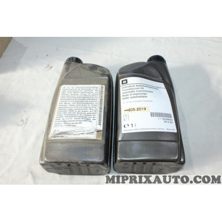 1 Bidon 1L 1 litre huile boite de vitesses automatique (DLU 2019 sans reclamation) Opel Chevrolet original OEM 95599884 