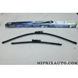 Jeu 2 balais essuie glace 650mm + 400mm Valeo Opel Chevrolet original OEM VF426 574375 pour opel corsa D E 