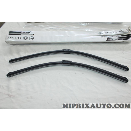 Jeu 2 balais essuie glace souple 2x 625mm Opel Chevrolet original OEM 95508195 
