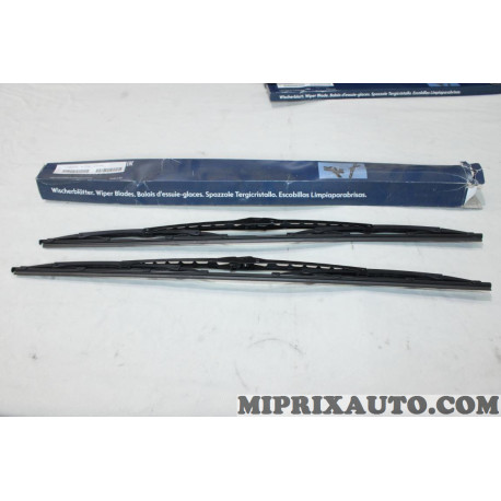 Jeu 2 balais essuie glace attache standard 2x 650mm Opel Chevrolet original OEM 95507846 1272030 