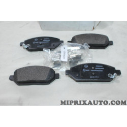 Lot 4 plaquettes de frein Opel Chevrolet original OEM 95526463 