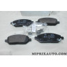 Lot 4 plaquettes de frein Opel Chevrolet original OEM 95526463