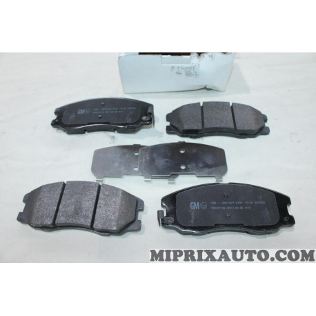 Jeu 4 plaquettes de frein Opel Chevrolet original OEM 95599732 
