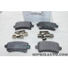 Lot 4 plaquettes de frein Opel Chevrolet original OEM 39021482