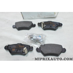 Lot 4 plaquettes de frein Opel Chevrolet original OEM 9198598 1605093 