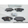 Lot 4 plaquettes de frein Opel Chevrolet original OEM 9198598 1605093