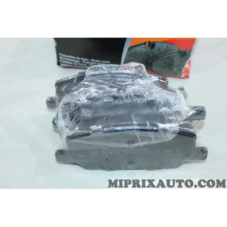 Jeu 4 plaquettes de frein Eurorepar Opel Chevrolet original OEM 1675993680 pour opel mokka 
