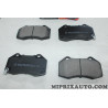 Jeu 4 plaquettes de frein Eurorepar Opel Chevrolet original OEM 1675990680