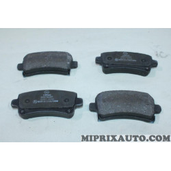 Jeu 4 plaquettes de frein Opel Chevrolet original OEM 95515497 (sans emballage sans agrafes de montage) 