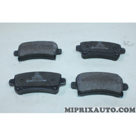 Jeu 4 plaquettes de frein Opel Chevrolet original OEM 95515497 (sans emballage sans agrafes de montage) 