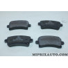 Jeu 4 plaquettes de frein Opel Chevrolet original OEM 95515497 (sans emballage sans agrafes de montage)