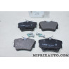 Jeu 4 plaquettes de frein Opel Chevrolet original OEM 93192389