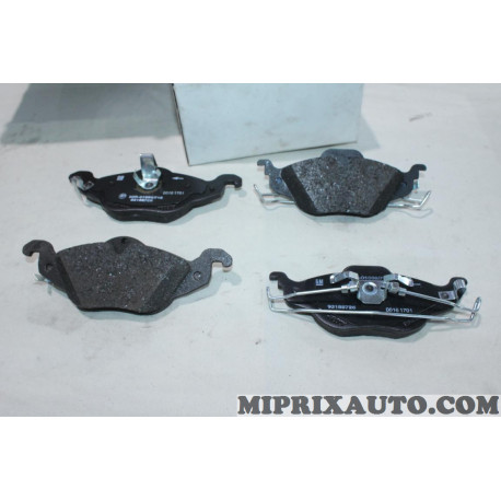 Jeu 4 plaquettes de frein Opel Chevrolet original OEM 93188726 1605121 