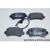 Lot 4 plaquettes de frein Opel Chevrolet original OEM 95528496