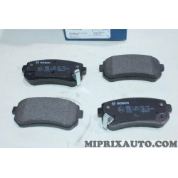 Jeu 4 plaquettes de frein Bosch Hyundai Kia original OEM BP1051 0986494140 pour kia rio hyundai accent 
