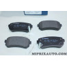 Jeu 4 plaquettes de frein Bosch Hyundai Kia original OEM BP1051 0986494140 pour kia rio hyundai accent
