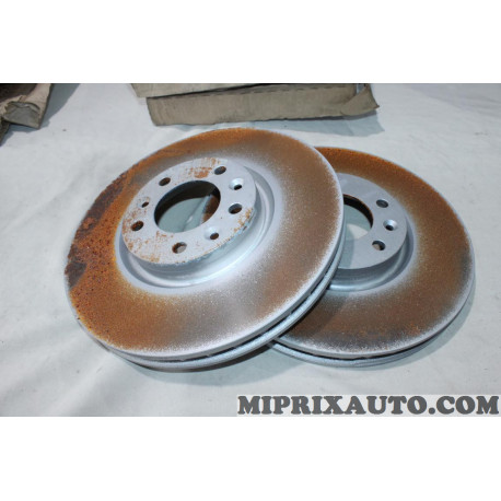 Jeu 2 disques de frein avant 304mm ventilé (oxydation) Opel Chevrolet original OEM 3641958 pour citroen C4 dont picasso C5 