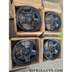 Lot 4 jantes tole acier 7x17 IS42 17" 17 pouces (modele exposition monté / démonté) Opel Chevrolet original OEM 2170107 1002322 