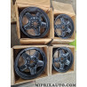 Lot 4 jantes tole acier 7x17 IS42 17" 17 pouces (modele exposition monté / démonté) Opel Chevrolet original OEM 2170107 1002322