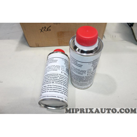 1 Flacon bidon 250ml huile de compresseur de climatisation Opel Chevrolet original OEM 90509933 1949873 