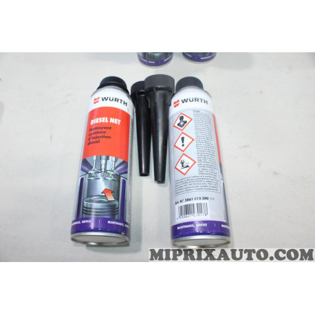 1 Bidon flacon 300ml nettoyant systeme injection diesel net Wurth Opel Chevrolet original OEM 5861012300 