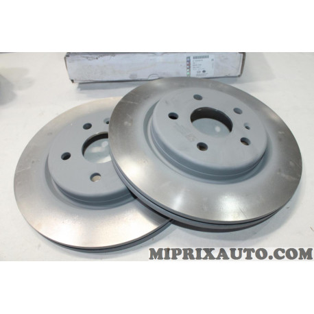 Jeu 2 disques de frein arriere ventilé 315mm diametre Opel Chevrolet original OEM 13595818 pour opel insignia B sports tourer 